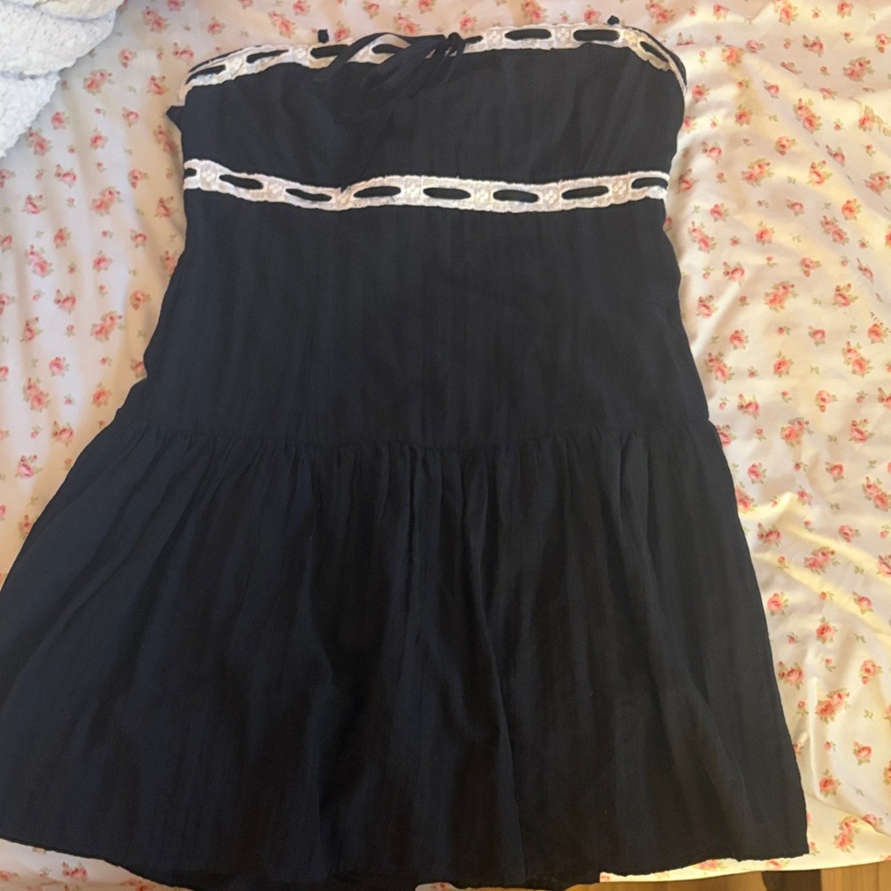 Aeropostale Black and White Mini Dress
